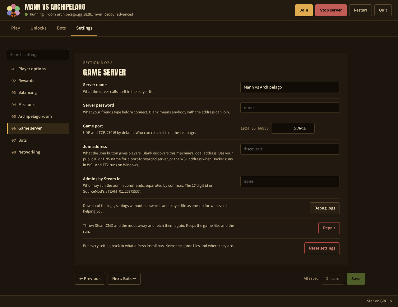 Game server